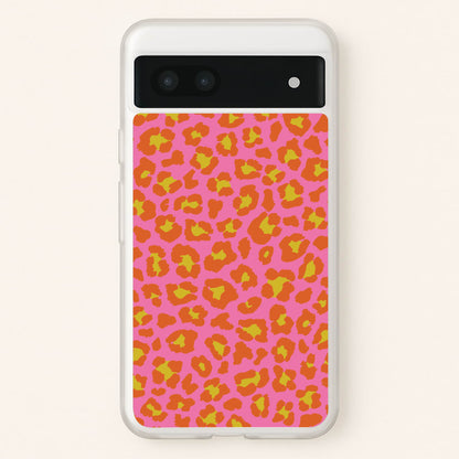 Vibrant Cheetah Print  - Animal Patterns Phone Case for Google Pixel 7a