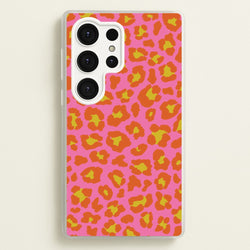 Vibrant Cheetah Print  - Animal Patterns Phone Case for Galaxy S25 Ultra