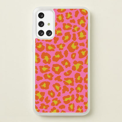 Vibrant Cheetah Print  - Animal Patterns Phone Case for Galaxy A71
