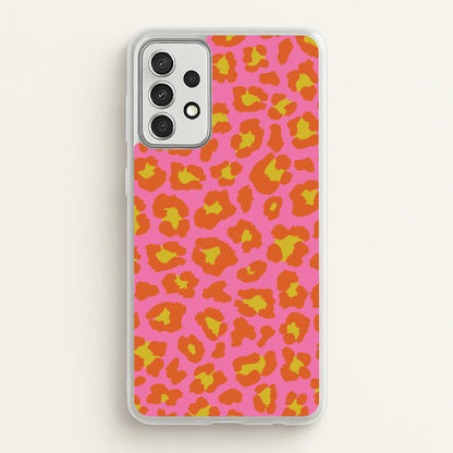 Vibrant Cheetah Print  - Animal Patterns Phone Case for Galaxy A52 / A52s