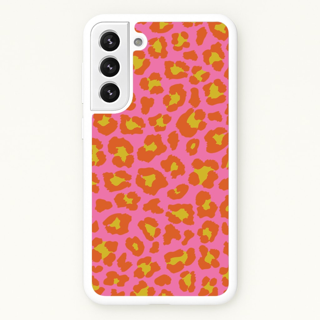 Vibrant Cheetah Print  - Animal Patterns Phone Case for Galaxy S22 Plus