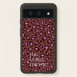 Too Classy Cheetah Print  - Animal Patterns Phone Case for Google Pixel 8