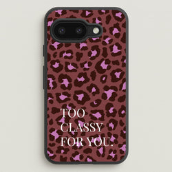 Too Classy Cheetah Print  - Animal Patterns Phone Case for Google Pixel 9a