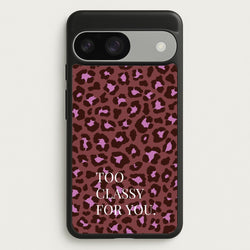 Too Classy Cheetah Print  - Animal Patterns Phone Case for Google Pixel 9 / 9 Pro