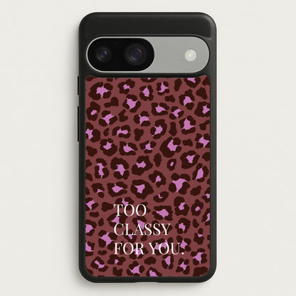 Too Classy Cheetah Print  - Animal Patterns Phone Case for Google Pixel 9 / 9 Pro