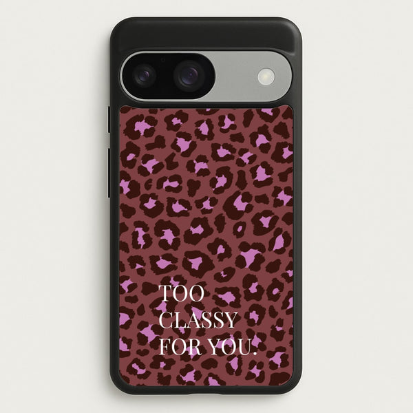 Too Classy Cheetah Print  - Animal Patterns Phone Case for Google Pixel 9 / 9 Pro