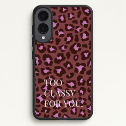 Too Classy Cheetah Print  - Animal Patterns Phone Case for Galaxy S25 Edge