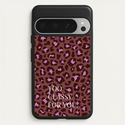 Too Classy Cheetah Print  - Animal Patterns Phone Case for Google Pixel 9 Pro XL