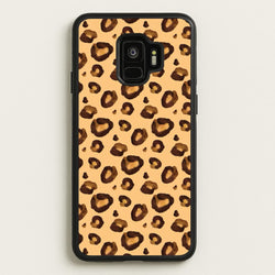Watercolour Cheetah Print  - Animal Patterns Phone Case for Galaxy S9