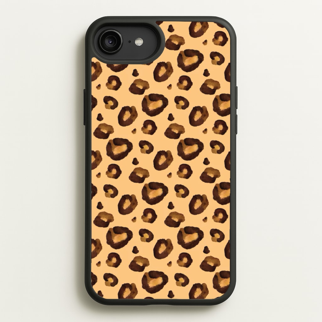 Watercolour Cheetah Print  - Animal Patterns Phone Case for iPhone 6 Plus / 7 Plus / 8 Plus
