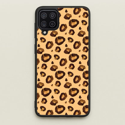 Watercolour Cheetah Print  - Animal Patterns Phone Case for Galaxy A12