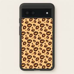 Watercolour Cheetah Print  - Animal Patterns Phone Case for Google Pixel 7a