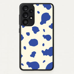 Blue Cow Print  - Animal Patterns Phone Case for Galaxy A33