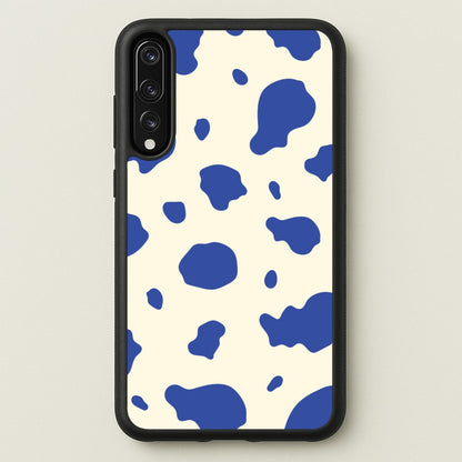Blue Cow Print  - Animal Patterns Phone Case for Huawei P20 Pro