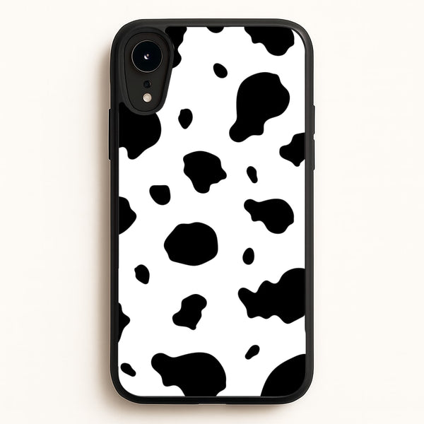 Cow Print 2  - Animal Patterns Phone Case for iPhone XR