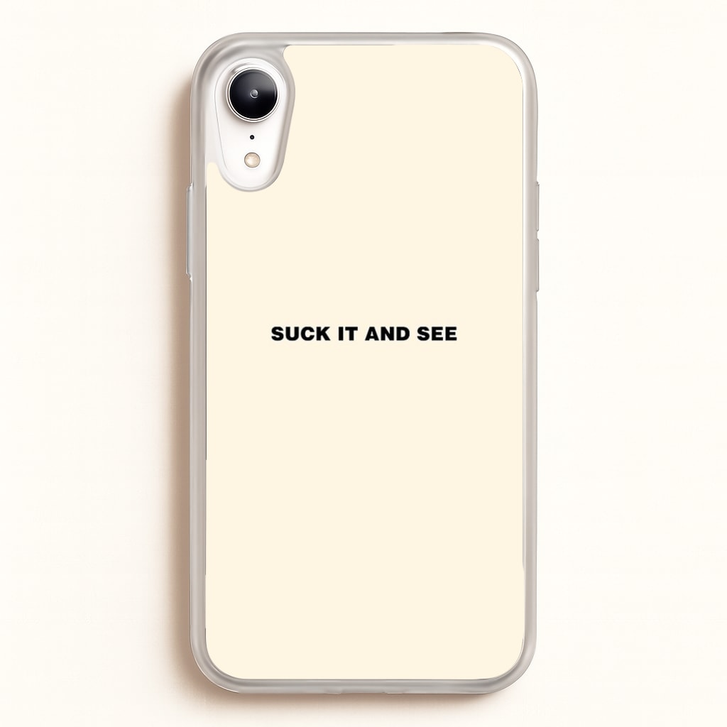 Suck It and See  - Arctic Monkeys Phone Case for iPhone XR