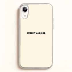 Suck It and See  - Arctic Monkeys Phone Case for iPhone XR