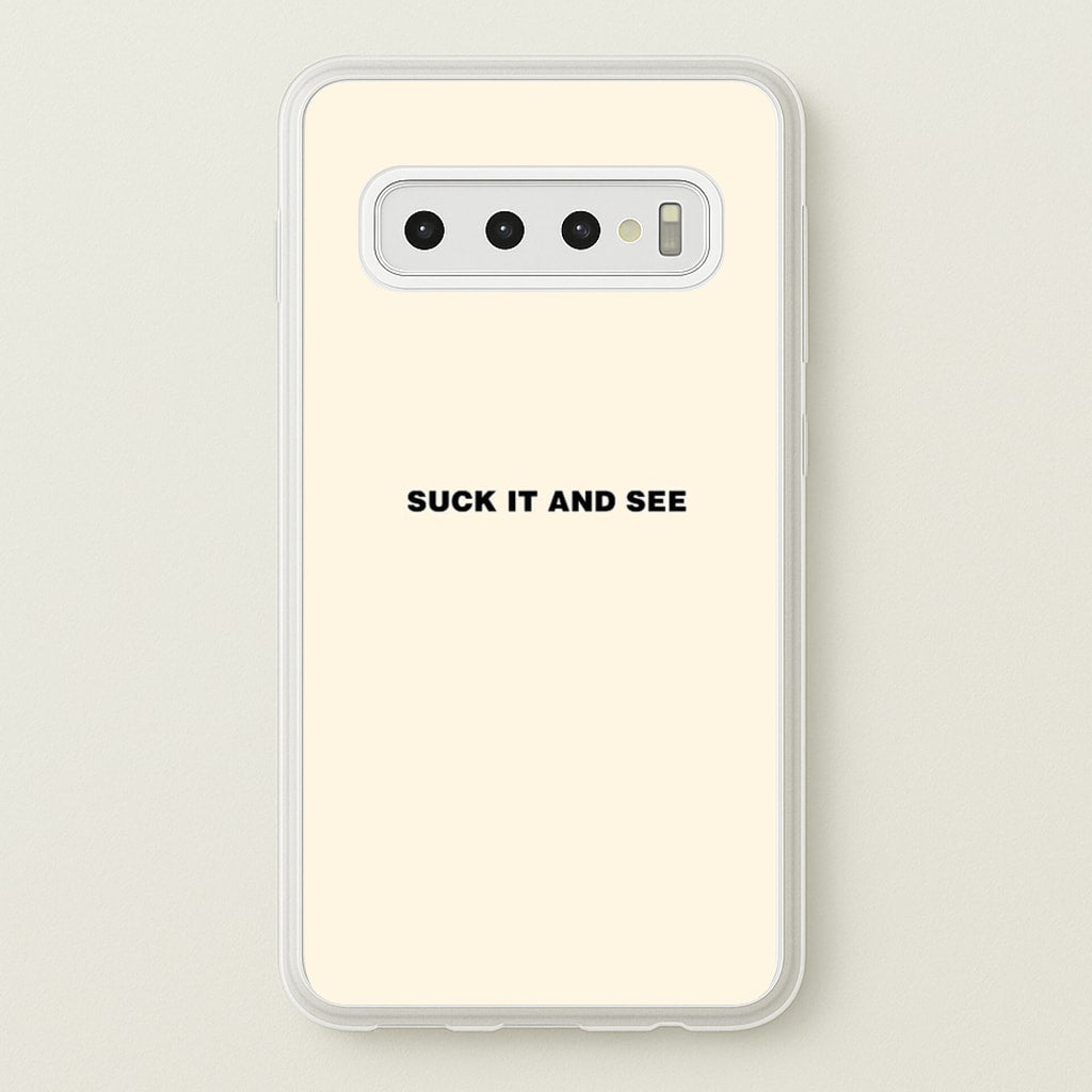 Suck It and See  - Arctic Monkeys Phone Case for Galaxy S10 Plus