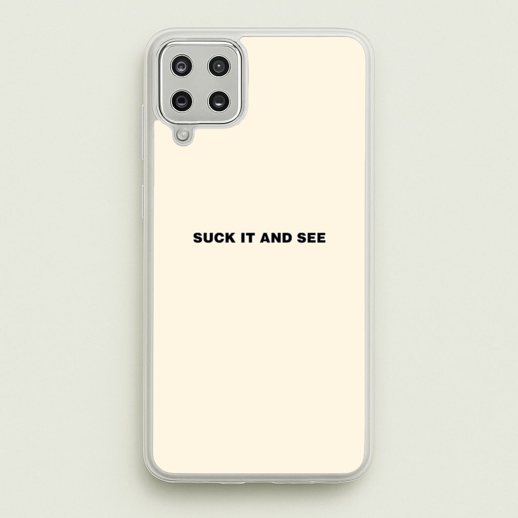 Suck It and See  - Arctic Monkeys Phone Case for Galaxy A12