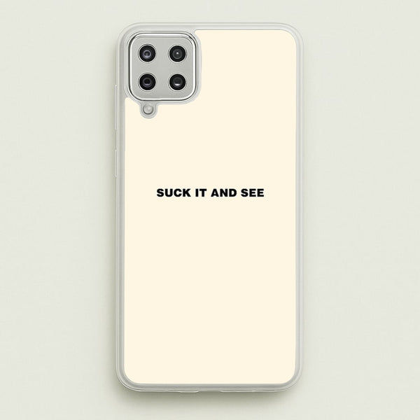 Suck It and See  - Arctic Monkeys Phone Case for Galaxy A12