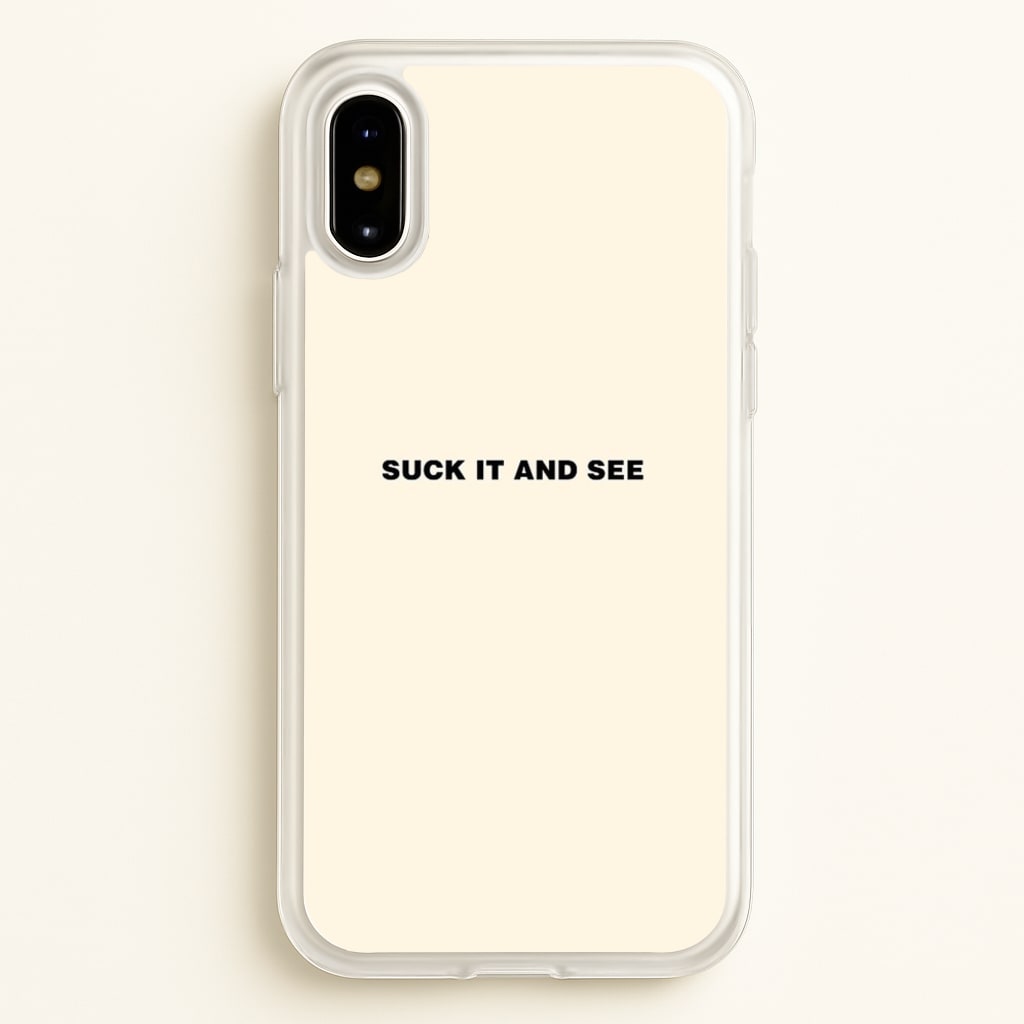 Suck It and See  - Arctic Monkeys Phone Case for iPhone X / XS