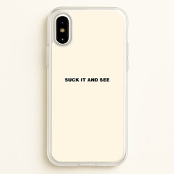 Suck It and See  - Arctic Monkeys Phone Case for iPhone X / XS
