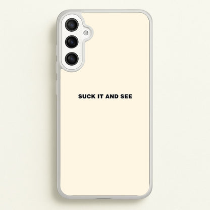 Suck It and See  - Arctic Monkeys Phone Case for Galaxy A36