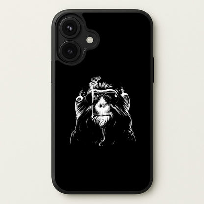 Smoking Monkey Phone Case for iPhone 17