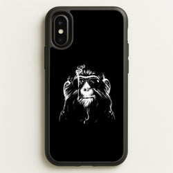 Smoking Monkey  - Arctic Monkeys Phone Case for iPhone X / XS