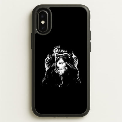 Smoking Monkey  - Arctic Monkeys Phone Case for iPhone X / XS