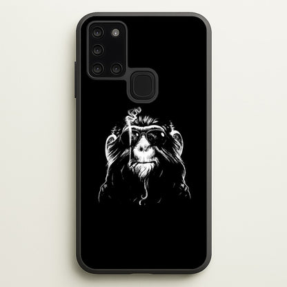 Smoking Monkey  - Arctic Monkeys Phone Case for Galaxy A21s