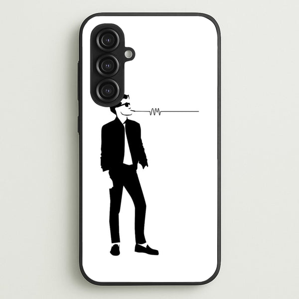 A Monkeys Silhouette  - Arctic Monkeys Phone Case for Galaxy S23FE