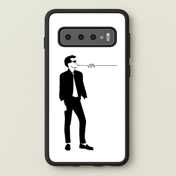 A Monkeys Silhouette  - Arctic Monkeys Phone Case for Galaxy S10