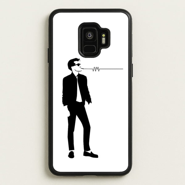 A Monkeys Silhouette  - Arctic Monkeys Phone Case for Galaxy S9