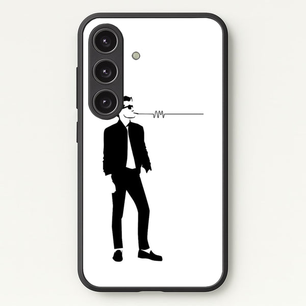 A Monkeys Silhouette  - Arctic Monkeys Phone Case for Galaxy S24FE