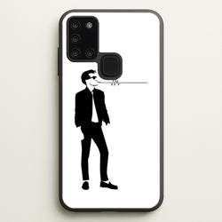 A Monkeys Silhouette  - Arctic Monkeys Phone Case for Galaxy A21s