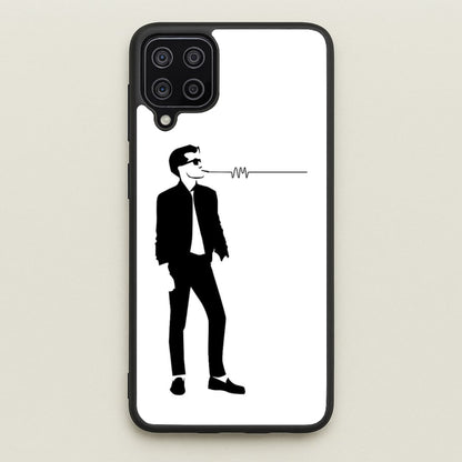 A Monkeys Silhouette  - Arctic Monkeys Phone Case for Galaxy A12