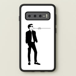 A Monkeys Silhouette  - Arctic Monkeys Phone Case for Galaxy S10 Plus