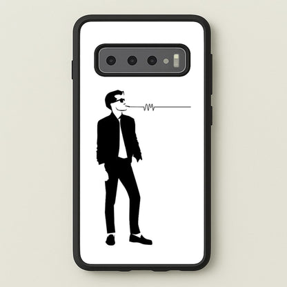 A Monkeys Silhouette  - Arctic Monkeys Phone Case for Galaxy S10 Plus