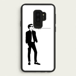 A Monkeys Silhouette  - Arctic Monkeys Phone Case for Galaxy S9 Plus