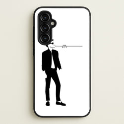 A Monkeys Silhouette  - Arctic Monkeys Phone Case for Galaxy A54