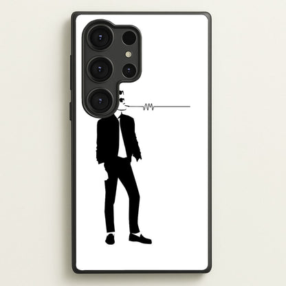 A Monkeys Silhouette  - Arctic Monkeys Phone Case for Galaxy S25 Ultra