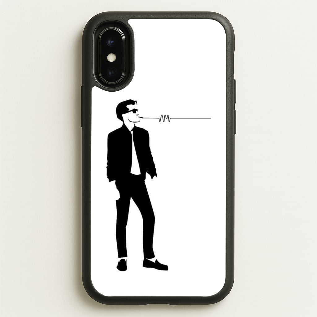 A Monkeys Silhouette  - Arctic Monkeys Phone Case for iPhone X / XS