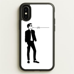 A Monkeys Silhouette  - Arctic Monkeys Phone Case for iPhone X / XS