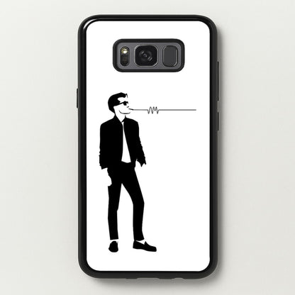 A Monkeys Silhouette  - Arctic Monkeys Phone Case for Galaxy S8