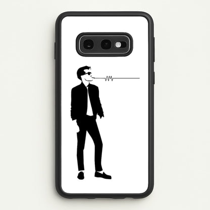 A Monkeys Silhouette  - Arctic Monkeys Phone Case for Galaxy S10e