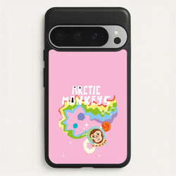 A Monkeys - Pink  - Arctic Monkeys Phone Case for Google Pixel 9 Pro XL