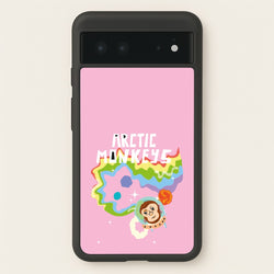 A Monkeys - Pink  - Arctic Monkeys Phone Case for Google Pixel 6