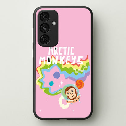 A Monkeys - Pink  - Arctic Monkeys Phone Case for Galaxy A15