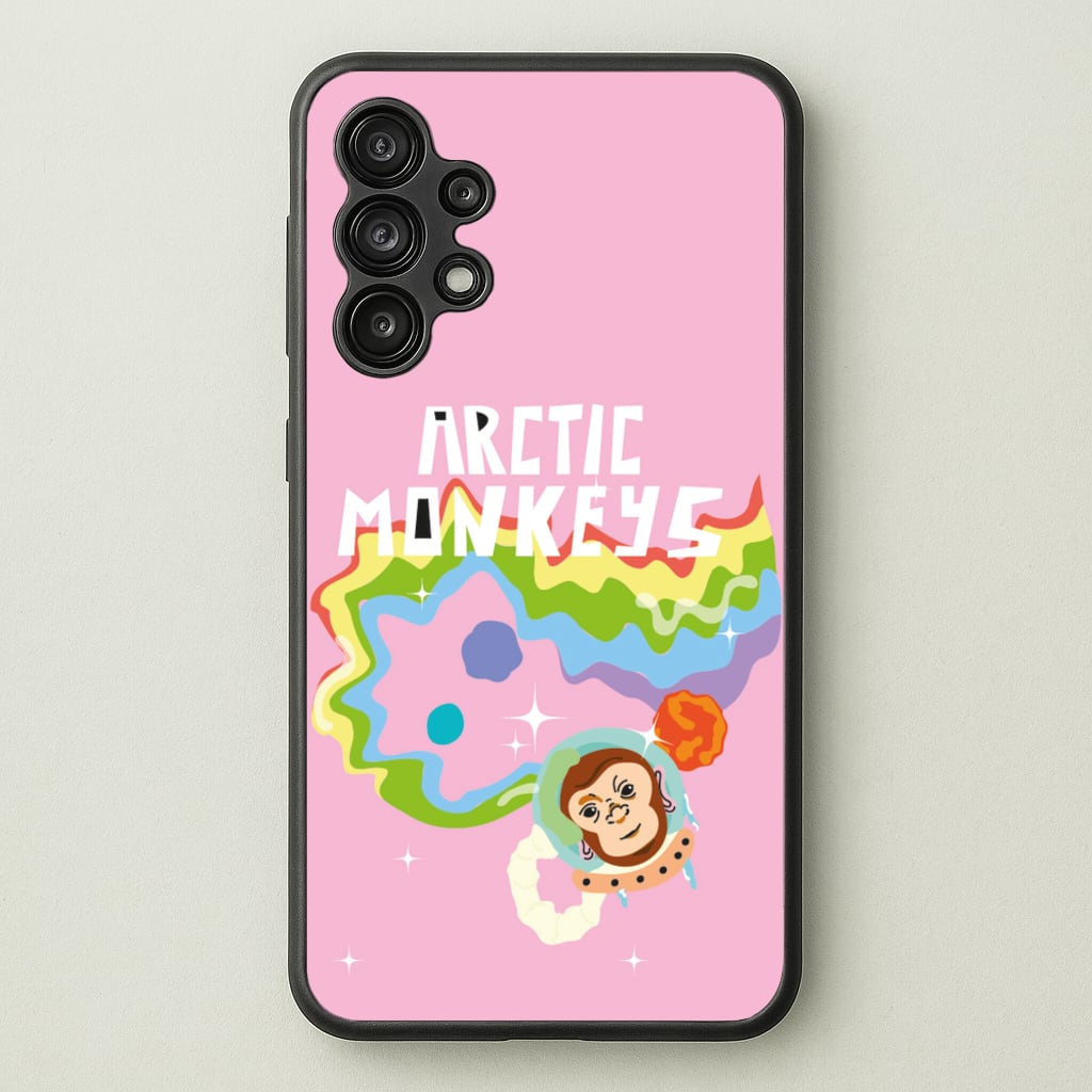 A Monkeys - Pink  - Arctic Monkeys Phone Case for Galaxy A13